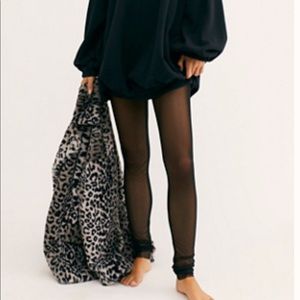 Mesh legging